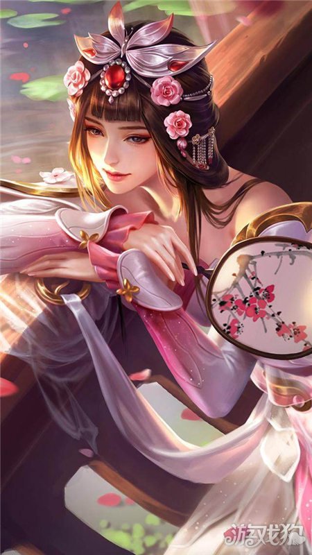 壁纸女生手机头像_壁纸女生手机_女生玩游戏手机壁纸图片